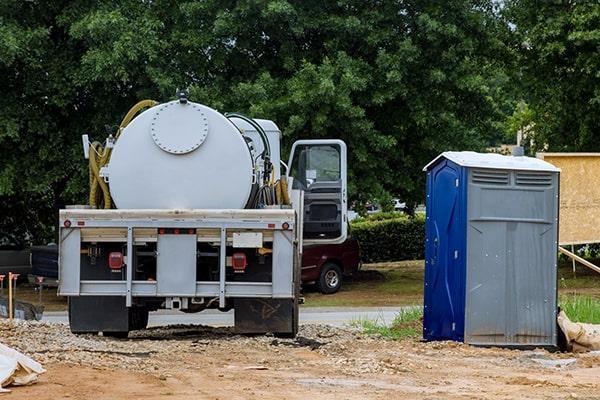 employees at Porta Potty Rental of Encino