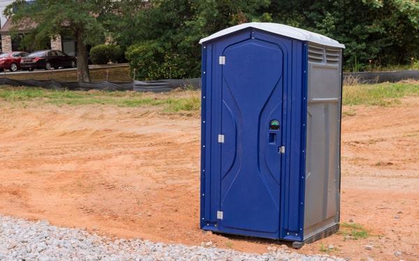 most short-term portable restroom rentals come equipped with toilet paper, hand sanitizer, and a full tank of disinfectant